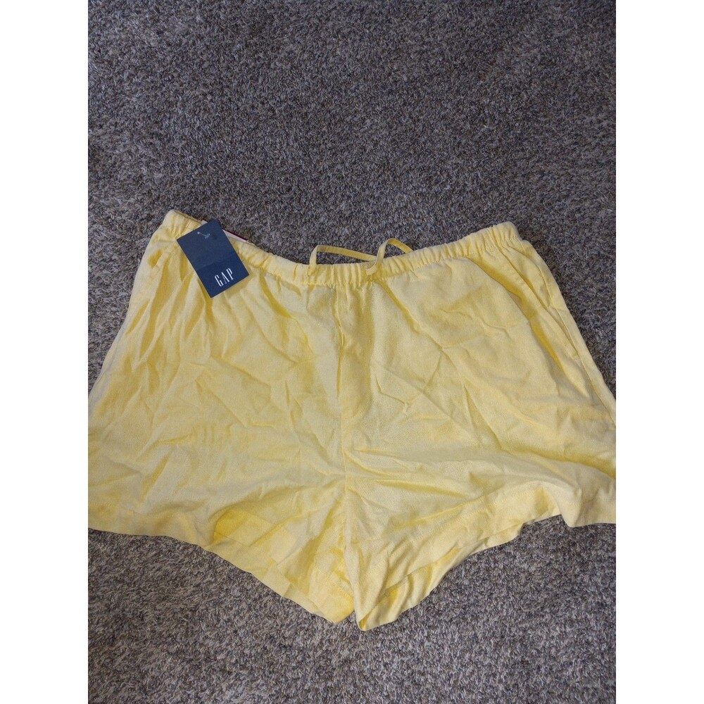 GAP Yellow Lounge Shorts